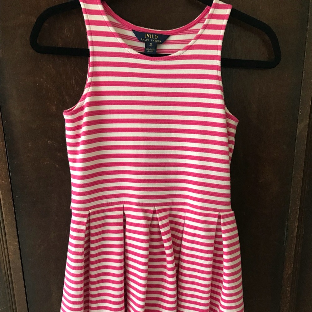 Ralph Lauren A-lined striped dress size XL16